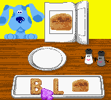 Blue's Clues Blue's Alphabet Book screenshot 3 for GameBoy Color